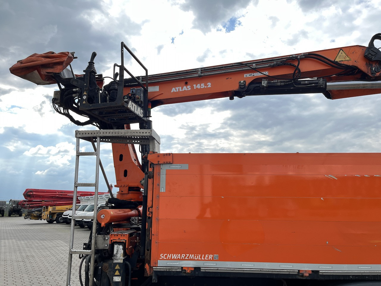 MAN TGX 26.480 6x2 Atlas 145.2 Kran Baustoff AHK - Planbil, Kranbil: bilde 5 MAN TGX 26.480 6x2 Atlas 145.2 Kran Baustoff AHK - Planbil, Kranbil: bilde 5