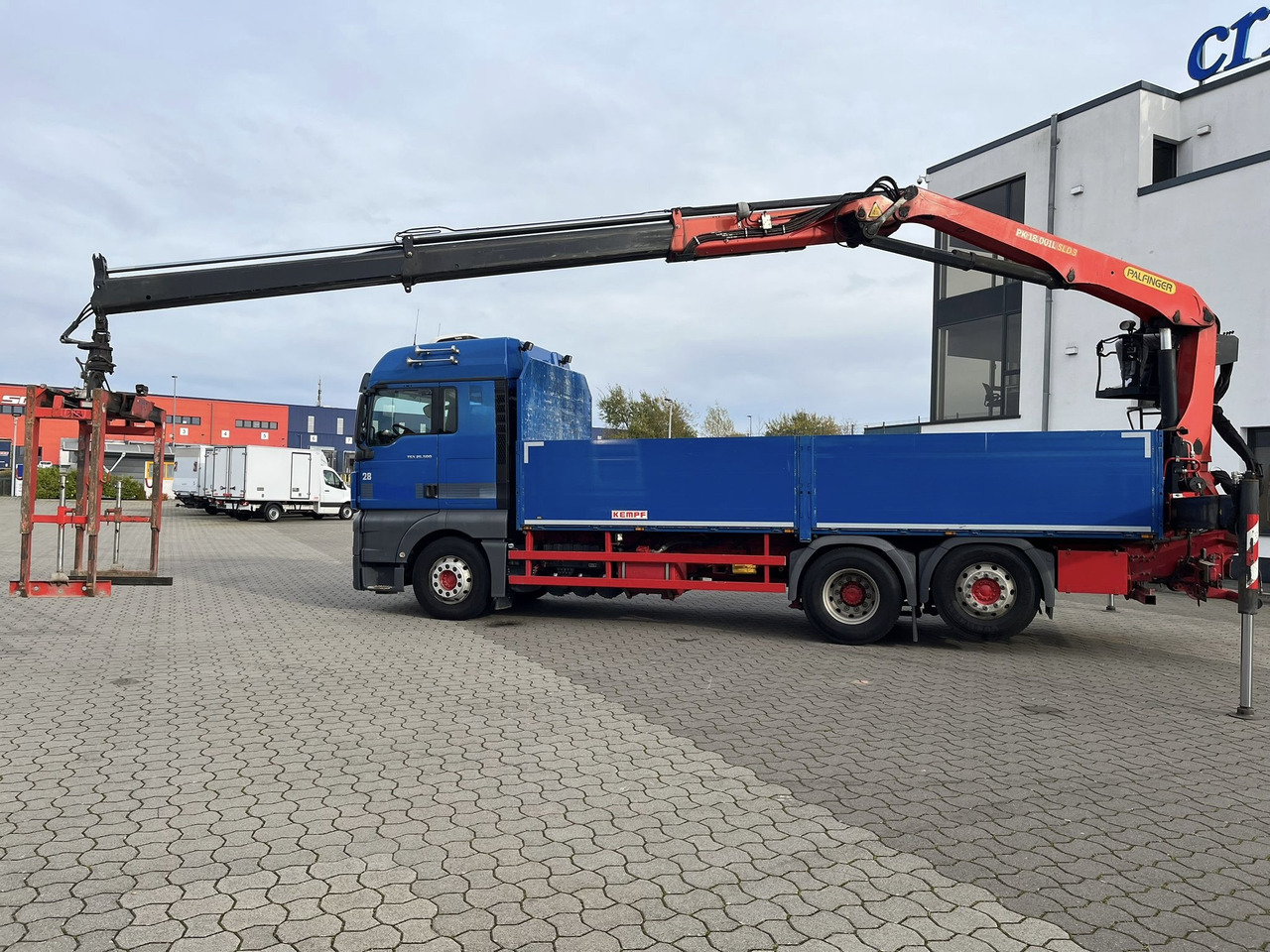 MAN TGX 26.500 6x2 Palfinger 18001 SLD 3 Baustoff - Kranbil, Planbil: bilde 2 MAN TGX 26.500 6x2 Palfinger 18001 SLD 3 Baustoff - Kranbil, Planbil: bilde 2