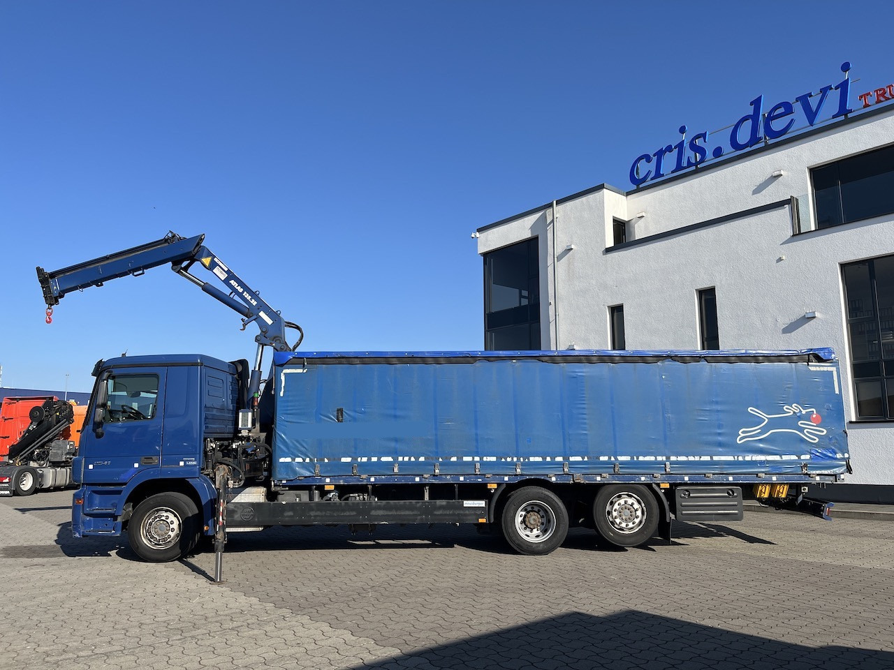 Mercedes-Benz 2541 6x2  Atlas 135.2E Pritsche 8,20 m Ausziehbar - Kapellbil, Kranbil: bilde 5 Mercedes-Benz 2541 6x2  Atlas 135.2E Pritsche 8,20 m Ausziehbar - Kapellbil, Kranbil: bilde 5