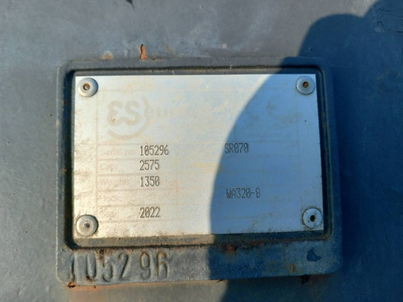 Eurosteel Puinriek WA320 - Skuffe for Bygg og anlegg: bilde 4 Eurosteel Puinriek WA320 - Skuffe for Bygg og anlegg: bilde 4