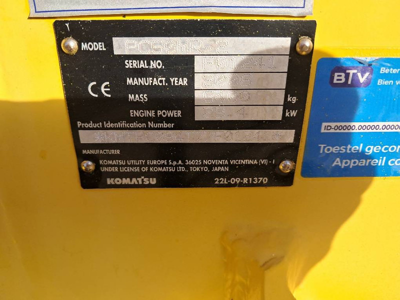 Minigraver Komatsu PC50MR-2: bilde 12