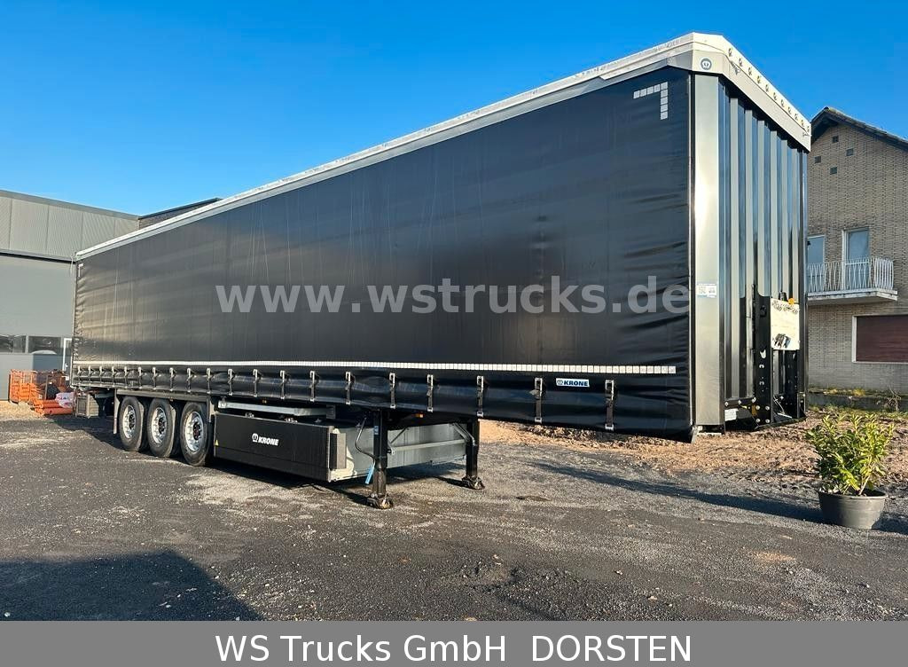 Krone Planauflieger SDP 27 Edscha, Rungen, SAF Achsen - Gardintrailer: bilde 2 Krone Planauflieger SDP 27 Edscha, Rungen, SAF Achsen - Gardintrailer: bilde 2