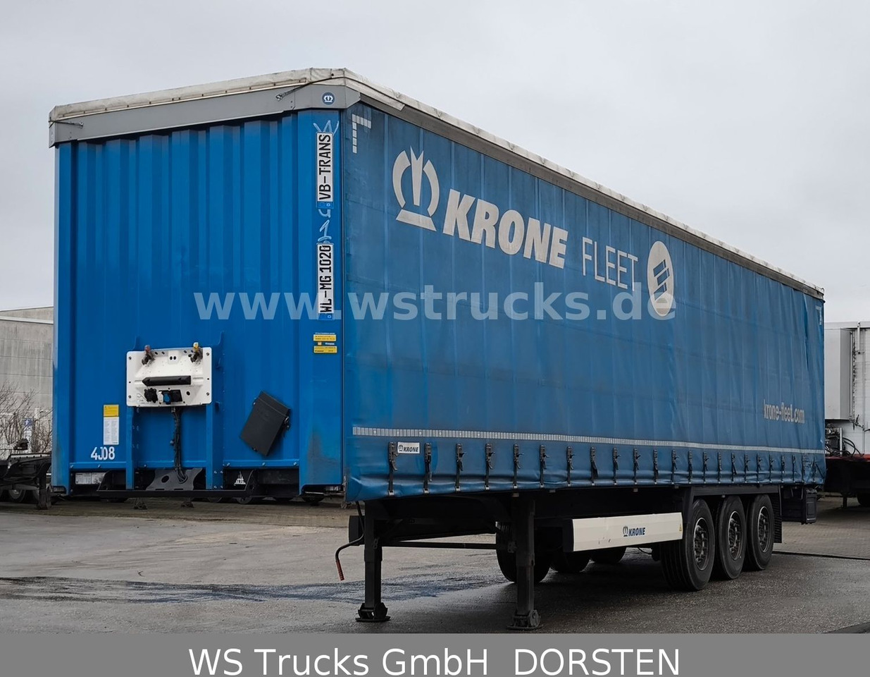 Krone SD 27 Planauflieger mit Edscha | ABS, EBS, XL - Gardintrailer: bilde 2 Krone SD 27 Planauflieger mit Edscha | ABS, EBS, XL - Gardintrailer: bilde 2
