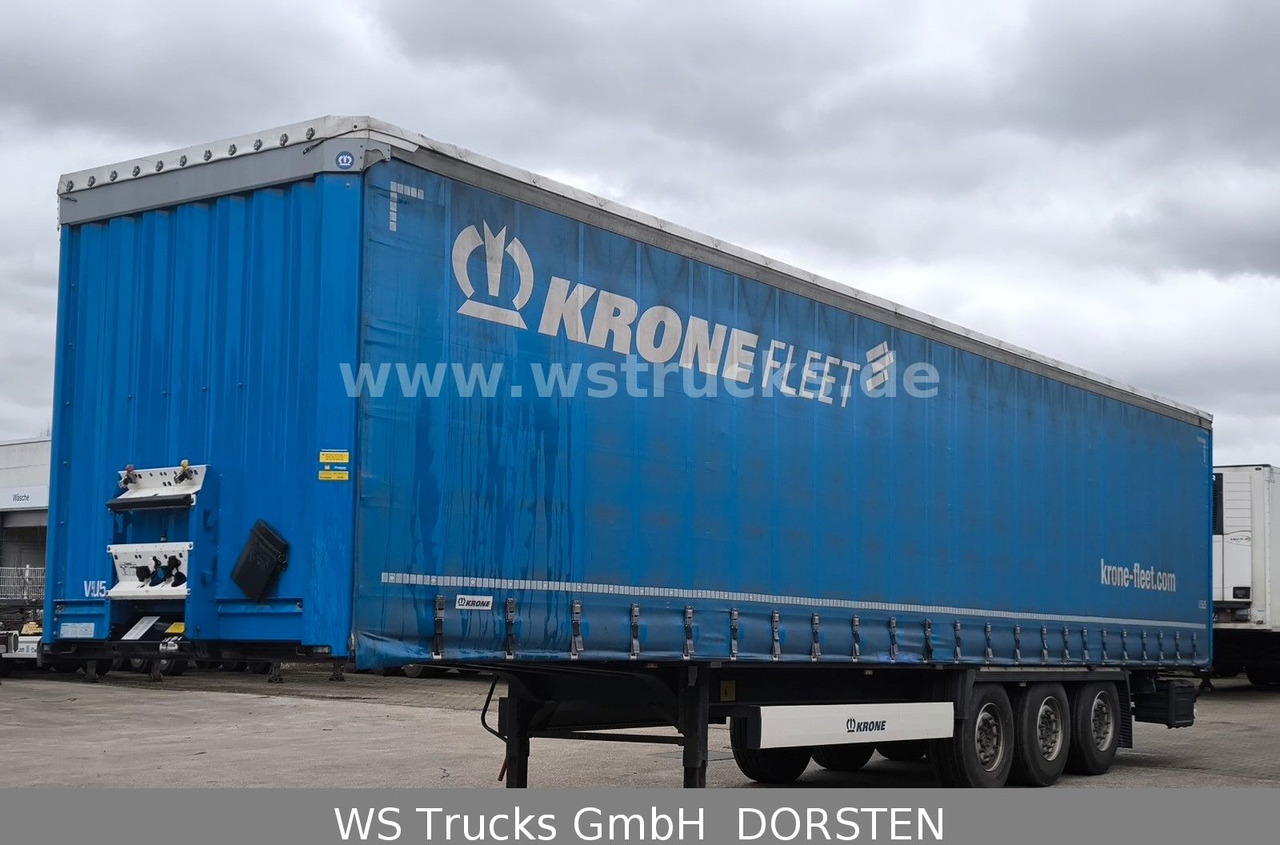 Krone SD 27 Planauflieger mit Edscha | ABS, EBS, XL - Gardintrailer: bilde 2 Krone SD 27 Planauflieger mit Edscha | ABS, EBS, XL - Gardintrailer: bilde 2