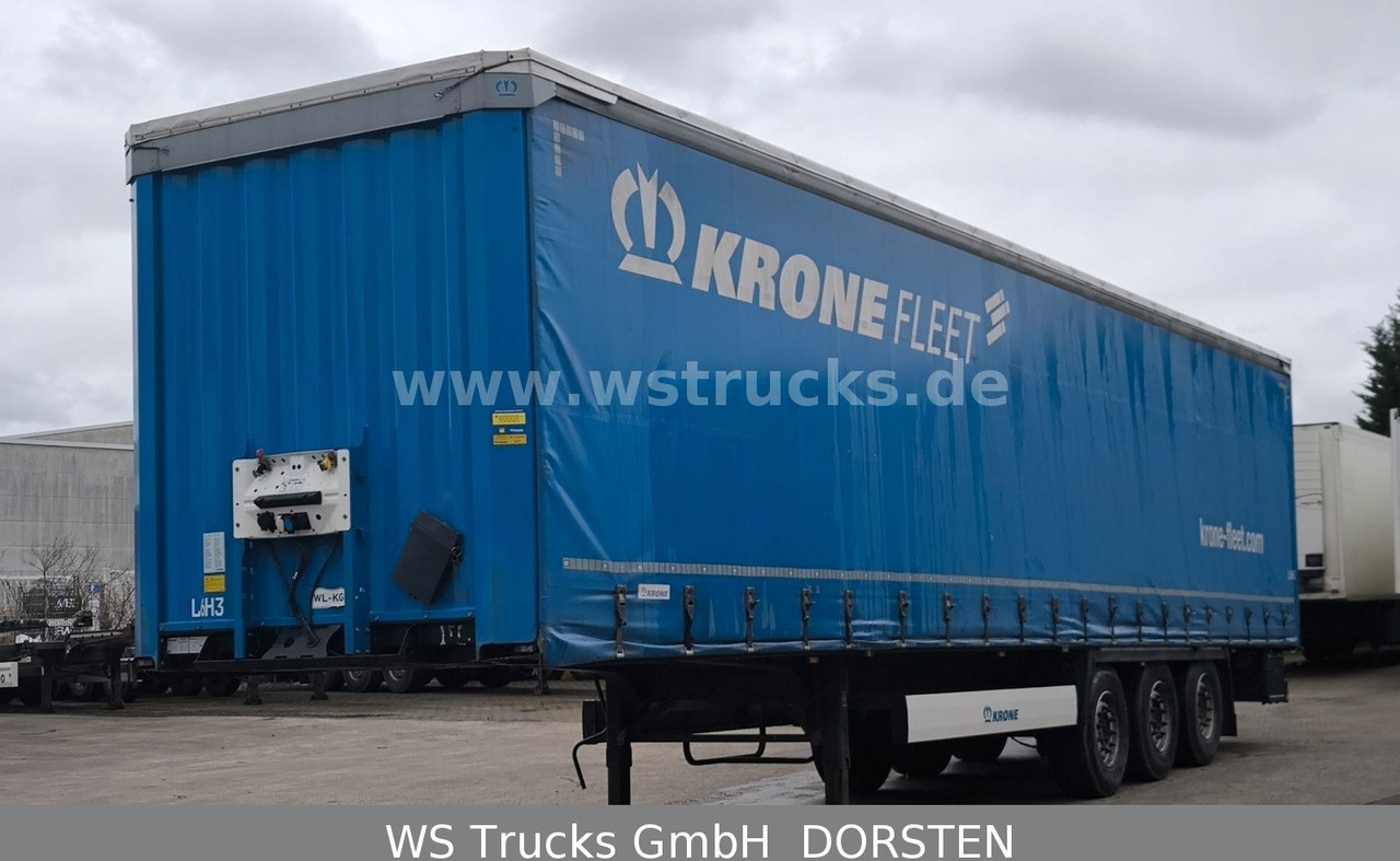 Krone SD 27 Planauflieger mit Edscha | ABS, EBS, XL - Gardintrailer: bilde 2 Krone SD 27 Planauflieger mit Edscha | ABS, EBS, XL - Gardintrailer: bilde 2