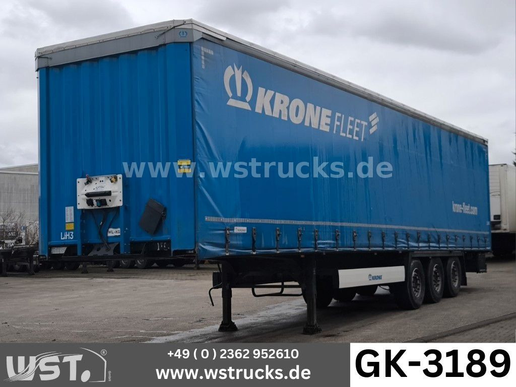 Krone SD 27 Planauflieger mit Edscha | ABS, EBS, XL - Gardintrailer: bilde 1 Krone SD 27 Planauflieger mit Edscha | ABS, EBS, XL - Gardintrailer: bilde 1