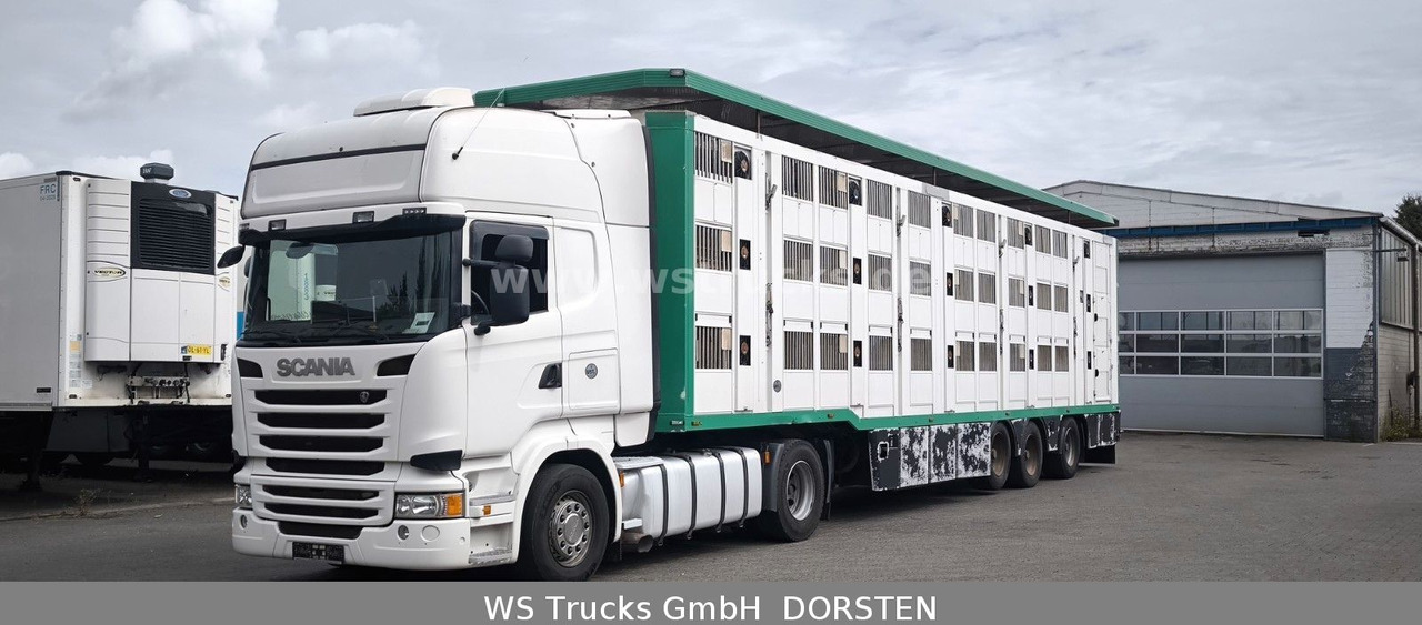 Menke-Janzen 3 Stock , Lenkachse , Hubdach - Dyretransport semitrailer: bilde 5 Menke-Janzen 3 Stock , Lenkachse , Hubdach - Dyretransport semitrailer: bilde 5