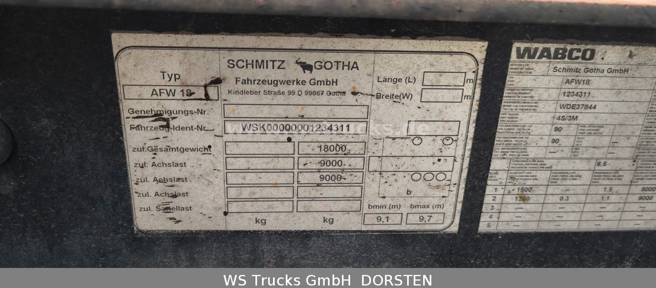 Schmitz Cargobull BDF Wechselbrücke AFW 18 - Container-transport/ Vekselflak tilhenger: bilde 5 Schmitz Cargobull BDF Wechselbrücke AFW 18 - Container-transport/ Vekselflak tilhenger: bilde 5