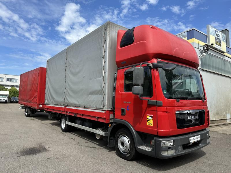 MAN MAN 8.180 Zug mit SAXAS 1-Achs Anh Topsleeper - Kapellbil: bilde 3 MAN MAN 8.180 Zug mit SAXAS 1-Achs Anh Topsleeper - Kapellbil: bilde 3