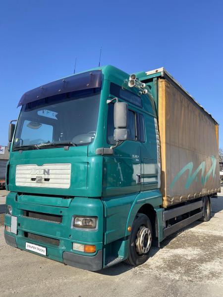 MAN TGA 18.310 BL XXL Jumbo Pritsche Schiebepl. - Skapbil: bilde 1 MAN TGA 18.310 BL XXL Jumbo Pritsche Schiebepl. - Skapbil: bilde 1