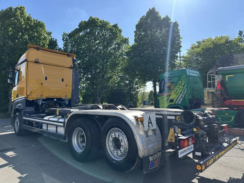 Mercedes-Benz Actros 2645 6x2 ABROLLER Lenk/Lift MEILLER 2170 Intarder - Krokbil, Kranbil: bilde 5 Mercedes-Benz Actros 2645 6x2 ABROLLER Lenk/Lift MEILLER 2170 Intarder - Krokbil, Kranbil: bilde 5
