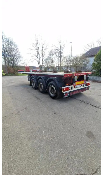 Schwarzmüller kurzes 3- Achs Chassis ADR für Chemie Spezialbehäl kurzes 3- Achs Chassis ADR für Chemie Spezialbehälter - Container-transport/ Vekselflak semitrailer: bilde 5 Schwarzmüller kurzes 3- Achs Chassis ADR für Chemie Spezialbehäl kurzes 3- Achs Chassis ADR für Chemie Spezialbehälter - Container-transport/ Vekselflak semitrailer: bilde 5