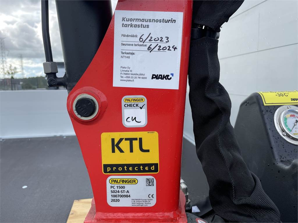 Leie  Fuso Canter 7C18D AMT UUSI! Palfinger PC1500 Fuso Canter 7C18D AMT UUSI! Palfinger PC1500: bilde 15