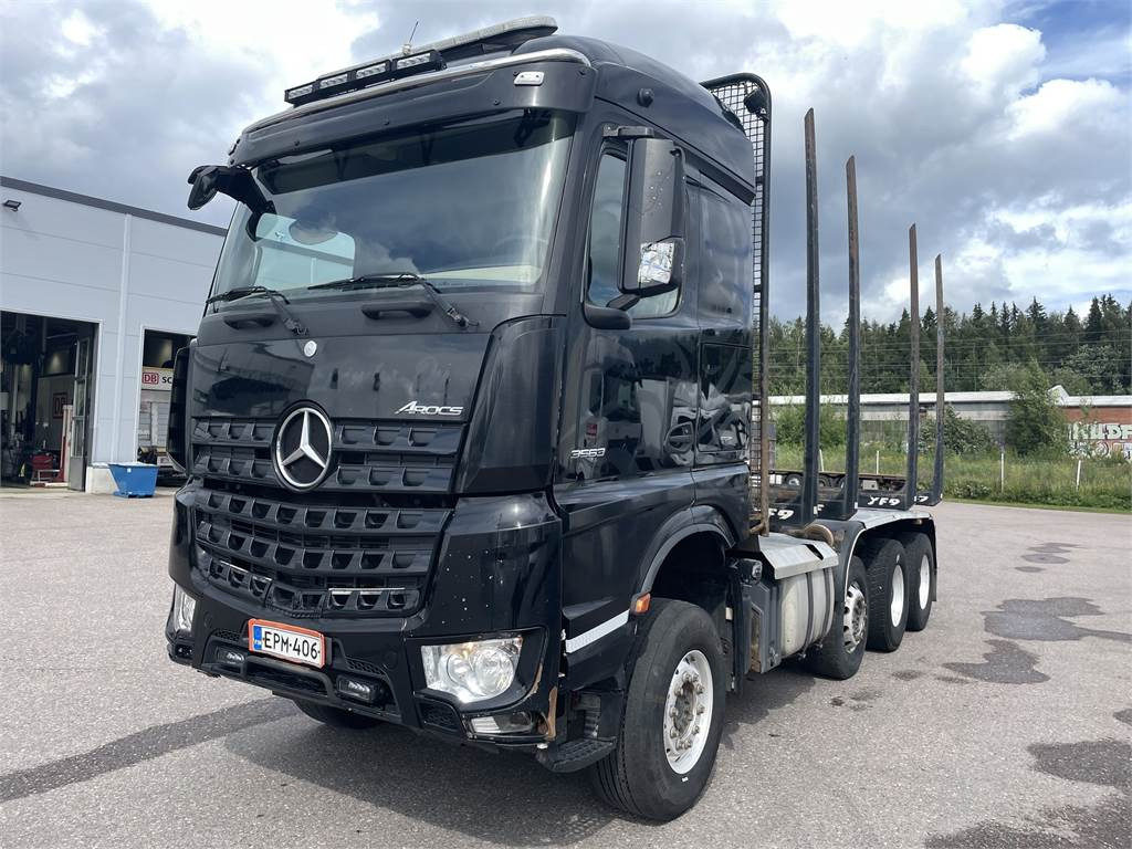 Mercedes-Benz Arocs 3563-8x4 - Tømmerbil: bilde 1 Mercedes-Benz Arocs 3563-8x4 - Tømmerbil: bilde 1