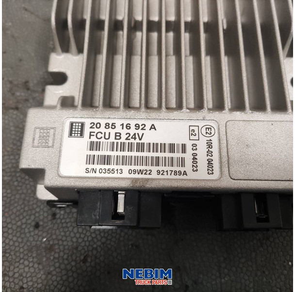 Volvo Volvo - 20851692 - Regeleenheid FCU basic - Reservedeler for Lastebil: bilde 2 Volvo Volvo - 20851692 - Regeleenheid FCU basic - Reservedeler for Lastebil: bilde 2