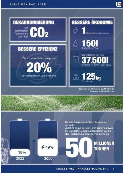 LIUGONG 856 HE vollelektrisch, 21.000 kg, 3.5 cbm - Hjullaster: bilde 3 LIUGONG 856 HE vollelektrisch, 21.000 kg, 3.5 cbm - Hjullaster: bilde 3