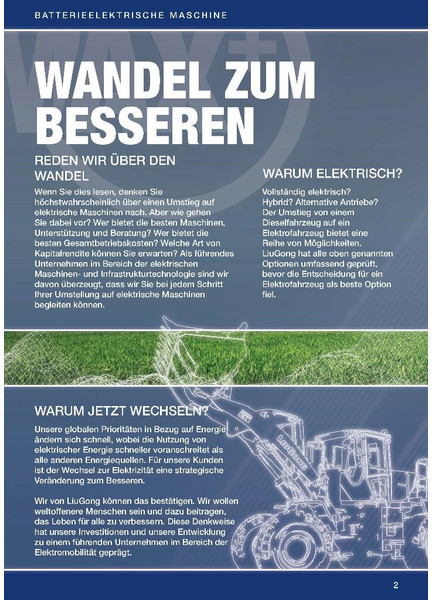 LIUGONG 856 HE vollelektrisch, 21.000 kg, 3.5 cbm - Hjullaster: bilde 2 LIUGONG 856 HE vollelektrisch, 21.000 kg, 3.5 cbm - Hjullaster: bilde 2