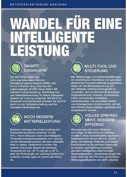 Leie LIUGONG 9027 FE vollelektrisch, 2.680 kg LIUGONG 9027 FE vollelektrisch, 2.680 kg: bilde 10