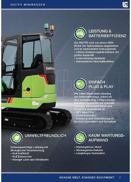 Leie LIUGONG 9027 FE vollelektrisch, 2.680 kg LIUGONG 9027 FE vollelektrisch, 2.680 kg: bilde 7