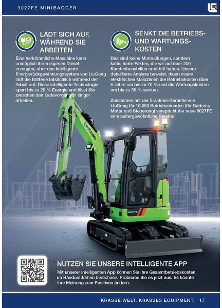 Leie LIUGONG 9027 FE vollelektrisch, 2.680 kg LIUGONG 9027 FE vollelektrisch, 2.680 kg: bilde 17