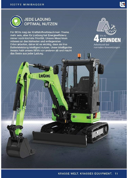 Leie LIUGONG 9027 FE vollelektrisch, 2.680 kg LIUGONG 9027 FE vollelektrisch, 2.680 kg: bilde 11