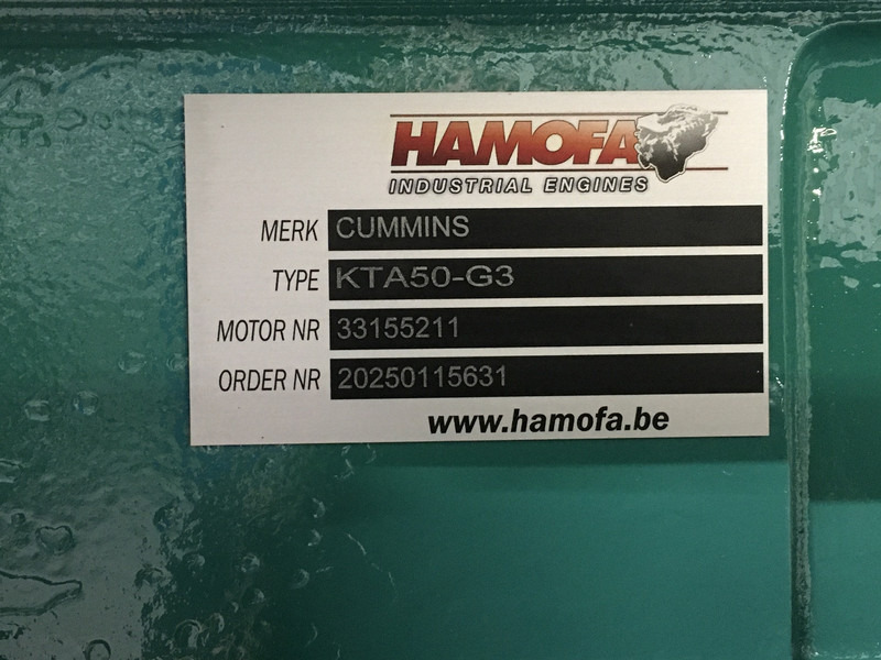 Cummins KTA50-G3 RECONDITIONED - Bygg og anlegg: bilde 1 Cummins KTA50-G3 RECONDITIONED - Bygg og anlegg: bilde 1