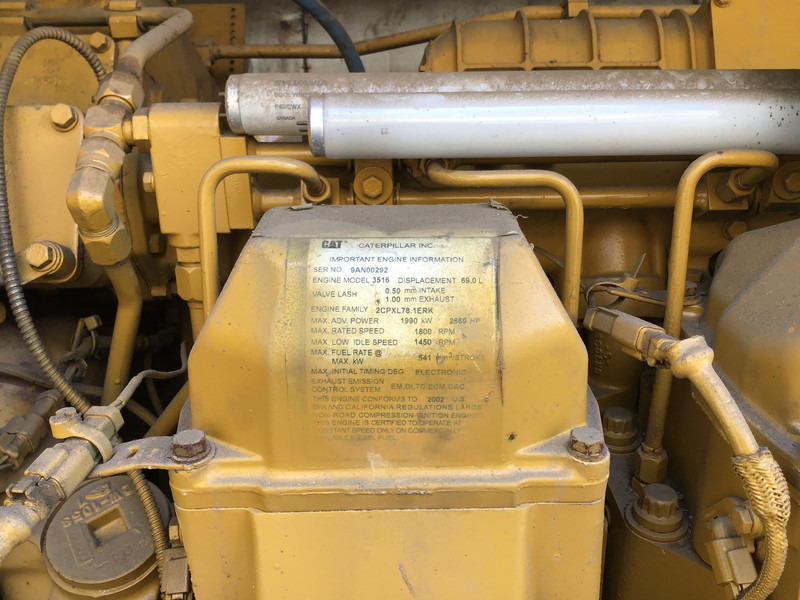 Caterpillar 3516B 9AN-1743191 USED - Elektrisk generator: bilde 3 Caterpillar 3516B 9AN-1743191 USED - Elektrisk generator: bilde 3