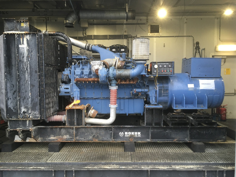 MTU 16V2000 GENERATOR 1250KVA USED - Elektrisk generator: bilde 1 MTU 16V2000 GENERATOR 1250KVA USED - Elektrisk generator: bilde 1