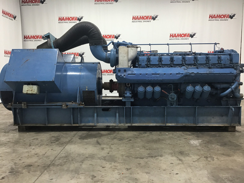 MTU 16V396 GENERATOR AEG 1875KVA USED - Elektrisk generator: bilde 1 MTU 16V396 GENERATOR AEG 1875KVA USED - Elektrisk generator: bilde 1