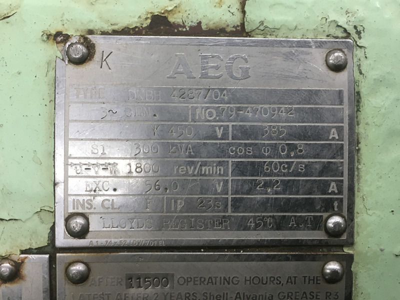 Scania DSI14.02 GENERATOR 300KVA USED - Elektrisk generator: bilde 5 Scania DSI14.02 GENERATOR 300KVA USED - Elektrisk generator: bilde 5