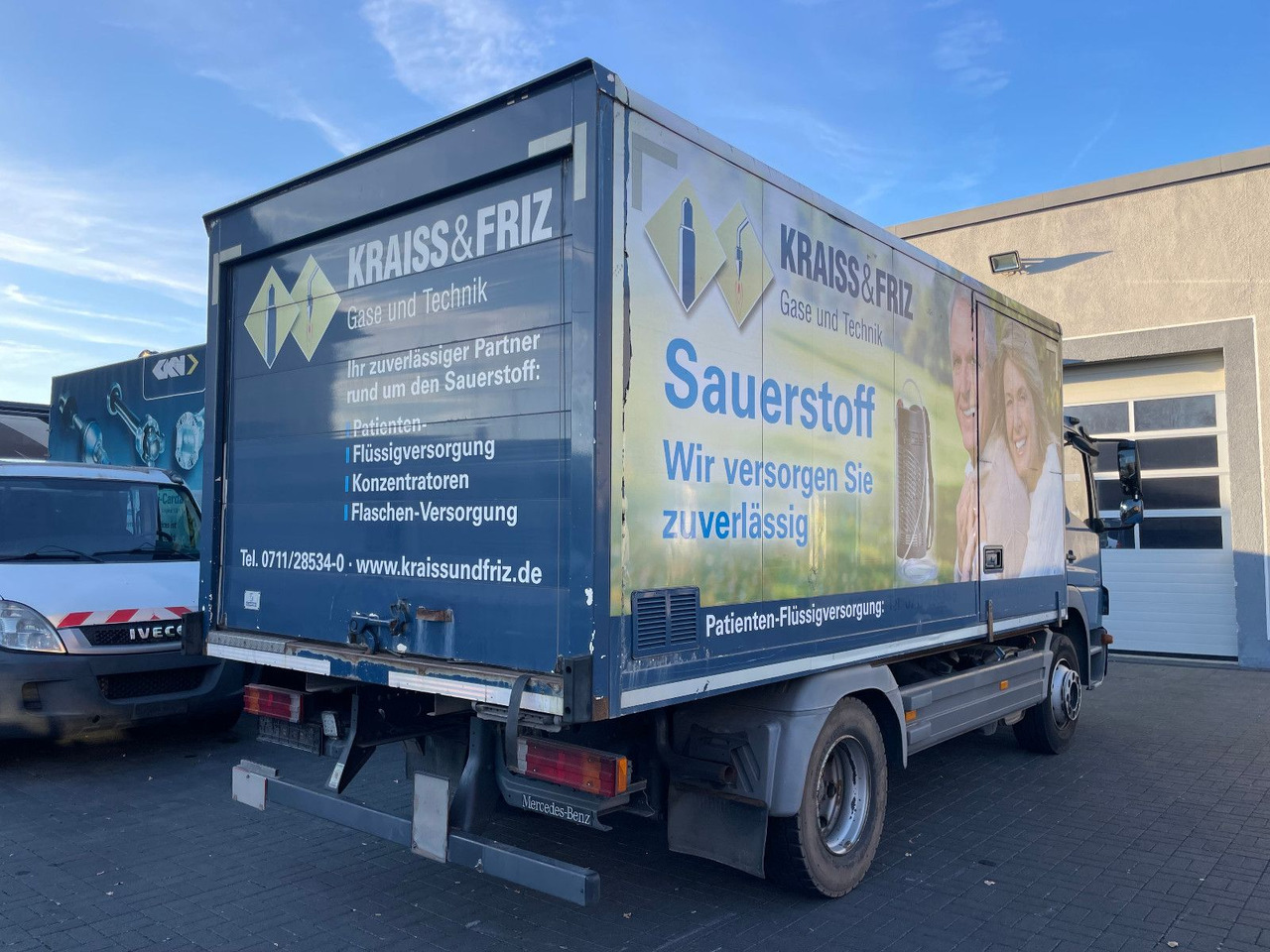 Mercedes-Benz Atego 2 6-Zyl. 4x2 1224 Klima, Radstand: 3.56m. - Skapbil: bilde 4 Mercedes-Benz Atego 2 6-Zyl. 4x2 1224 Klima, Radstand: 3.56m. - Skapbil: bilde 4