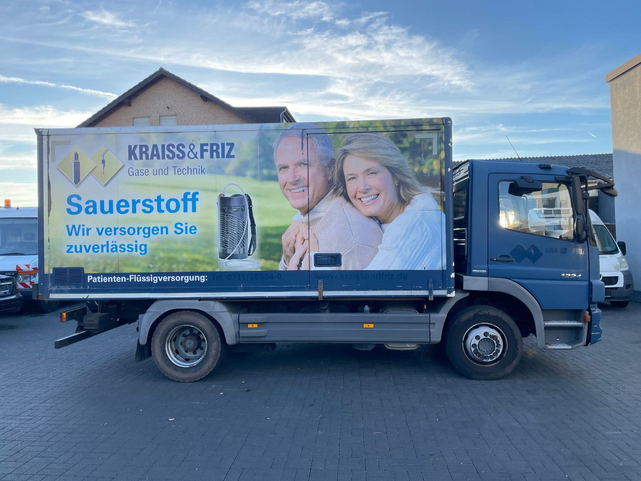 Mercedes-Benz Atego 2 6-Zyl. 4x2 1224 Klima, Radstand: 3.56m. - Skapbil: bilde 5 Mercedes-Benz Atego 2 6-Zyl. 4x2 1224 Klima, Radstand: 3.56m. - Skapbil: bilde 5