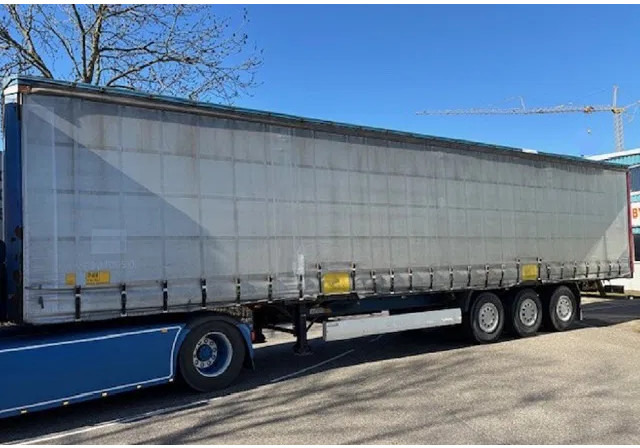 Krone SPD27 3-AXLE CURTAINSIDE WITH SLIDING ROOF (DRUM BRAKES / SAF-AXLES / ABS-BRAKE SYSTEM / XL-CERTIFICATE) - Gardintrailer: bilde 1 Krone SPD27 3-AXLE CURTAINSIDE WITH SLIDING ROOF (DRUM BRAKES / SAF-AXLES / ABS-BRAKE SYSTEM / XL-CERTIFICATE) - Gardintrailer: bilde 1