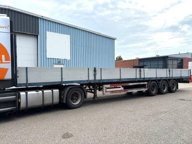 LAG 0-3-39-L 3-AXLE 13.60M. OPEN TRAILER WITH ALUMINIUM SIDE BORDS (FULL STEEL CHASSIS / DRUM BRAKES / ABS-BRAKE SYSTEM / WOODEN FLO - Åpen semitrailer: bilde 1 LAG 0-3-39-L 3-AXLE 13.60M. OPEN TRAILER WITH ALUMINIUM SIDE BORDS (FULL STEEL CHASSIS / DRUM BRAKES / ABS-BRAKE SYSTEM / WOODEN FLO - Åpen semitrailer: bilde 1