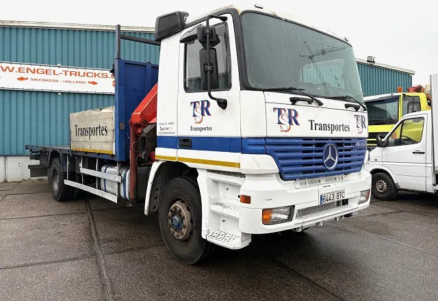 Mercedes-Benz Actros 2031 K WITH PALFINGER PK1101 CRANE (MANUAL GEARBOX / FULL STEEL SUSPENSION / REDUCTION AXLE / REMOTE CONTROL) - Kranbil: bilde 2 Mercedes-Benz Actros 2031 K WITH PALFINGER PK1101 CRANE (MANUAL GEARBOX / FULL STEEL SUSPENSION / REDUCTION AXLE / REMOTE CONTROL) - Kranbil: bilde 2