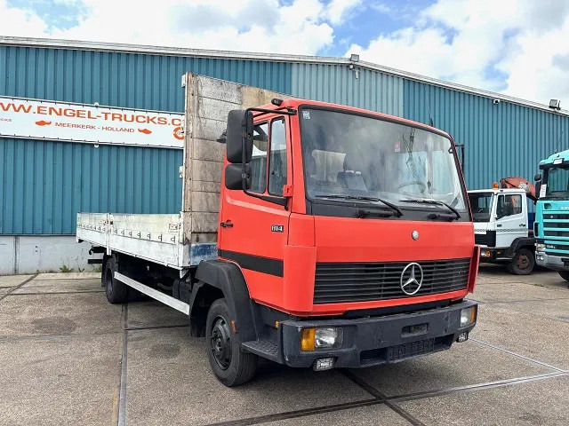 Mercedes-Benz LK 814 (6-CILINDER) WITH OPEN (TENT) BOX & ALUMNIUM SIDE BORDS (MANUAL GEARBOX / 3TH SEAT IN CABIN) - Planbil: bilde 2 Mercedes-Benz LK 814 (6-CILINDER) WITH OPEN (TENT) BOX & ALUMNIUM SIDE BORDS (MANUAL GEARBOX / 3TH SEAT IN CABIN) - Planbil: bilde 2