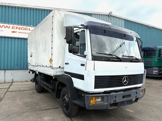 Mercedes-Benz LK 914 (6-CILINDER) WITH TENT BOX (MANUAL GEARBOX / FULL STEEL SUSPENSION / LOADING PLATFORM) - Kapellbil: bilde 2 Mercedes-Benz LK 914 (6-CILINDER) WITH TENT BOX (MANUAL GEARBOX / FULL STEEL SUSPENSION / LOADING PLATFORM) - Kapellbil: bilde 2