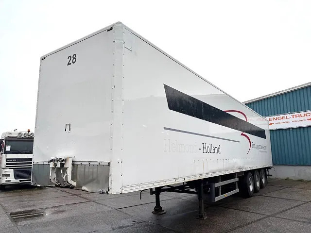 Pacton / JUMBO 3-AXLE CLOSED BOX WITH FULL STEEL CHASSIS (BPW-AXLES / DRUM BRAKES / ABS BRAKE SYSTEM / 13.60 METER) - Skapsemi: bilde 1 Pacton / JUMBO 3-AXLE CLOSED BOX WITH FULL STEEL CHASSIS (BPW-AXLES / DRUM BRAKES / ABS BRAKE SYSTEM / 13.60 METER) - Skapsemi: bilde 1