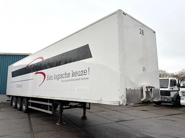 Pacton / JUMBO 3-AXLE CLOSED BOX WITH FULL STEEL CHASSIS (BPW-AXLES / DRUM BRAKES / ABS BRAKE SYSTEM / 13.60 METER) - Skapsemi: bilde 2 Pacton / JUMBO 3-AXLE CLOSED BOX WITH FULL STEEL CHASSIS (BPW-AXLES / DRUM BRAKES / ABS BRAKE SYSTEM / 13.60 METER) - Skapsemi: bilde 2