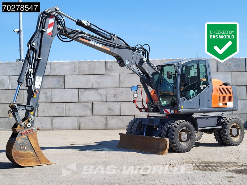 Atlas 160W WEIGHT FROM BROCHURE! - Hjulgraver: bilde 1 Atlas 160W WEIGHT FROM BROCHURE! - Hjulgraver: bilde 1