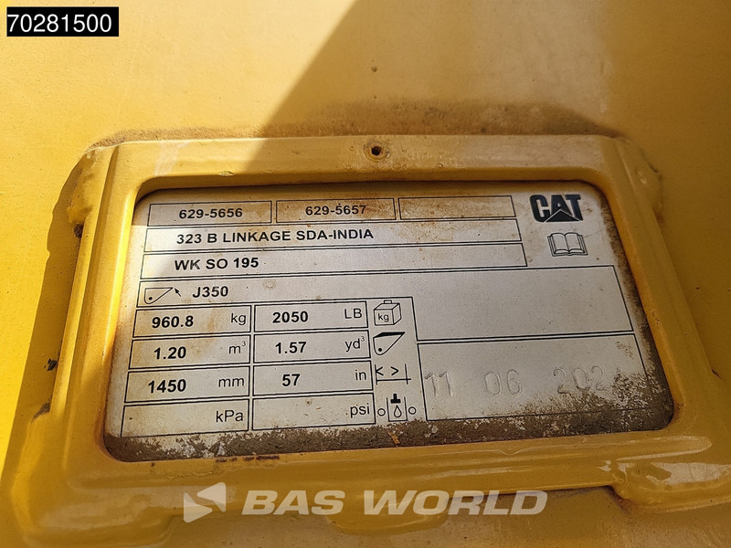 Ny Beltegraver Caterpillar 323 D3: bilde 15