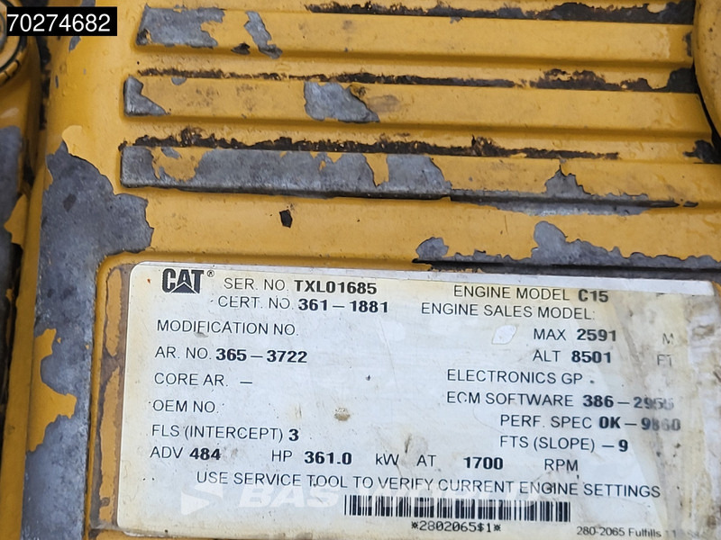Rammestyrt dumper Caterpillar 740 B: bilde 14
