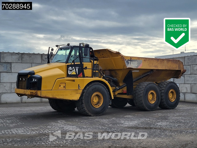 Caterpillar 740 B - Rammestyrt dumper: bilde 1 Caterpillar 740 B - Rammestyrt dumper: bilde 1
