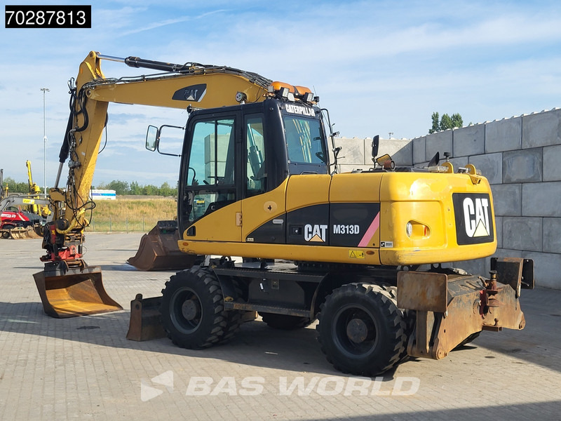 Hjulgraver Caterpillar M313 D OUTRIGGERS + BLADE: bilde 5