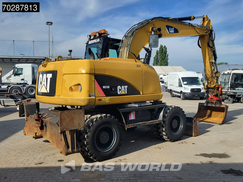 Hjulgraver Caterpillar M313 D OUTRIGGERS + BLADE: bilde 8