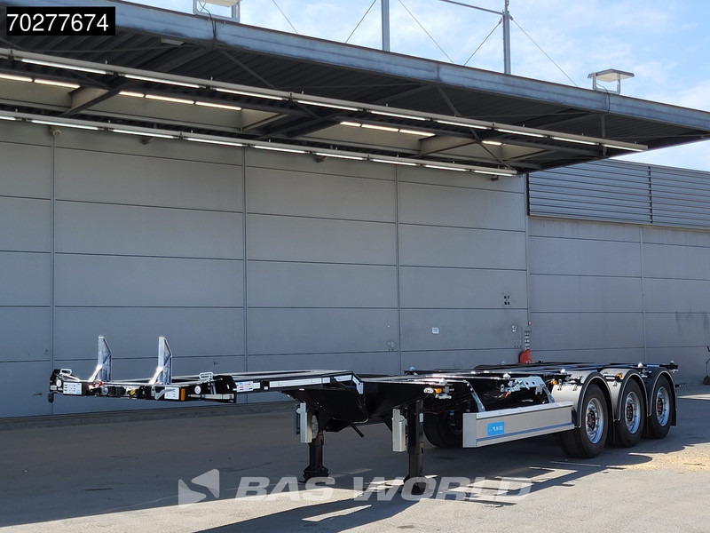 D-Tec VCC-01 PM-3-S NEW Liftachse - Container-transport/ Vekselflak semitrailer: bilde 1 D-Tec VCC-01 PM-3-S NEW Liftachse - Container-transport/ Vekselflak semitrailer: bilde 1