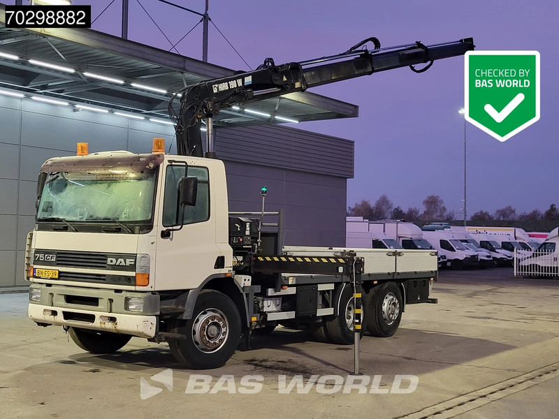 DAF 75CF.250 CF 6X2 HIAB 190W3 Crane Kran Remote Rotator Steering Axle Automatic Euro 3 - Planbil, Kranbil: bilde 1 DAF 75CF.250 CF 6X2 HIAB 190W3 Crane Kran Remote Rotator Steering Axle Automatic Euro 3 - Planbil, Kranbil: bilde 1