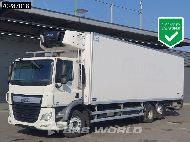 DAF CF 320 6X2 Carrier Supra 1150 2000kg Ladebordwand Lift asche Automatic ACC Euro 6 - Lastebil med kjøl: bilde 1 DAF CF 320 6X2 Carrier Supra 1150 2000kg Ladebordwand Lift asche Automatic ACC Euro 6 - Lastebil med kjøl: bilde 1