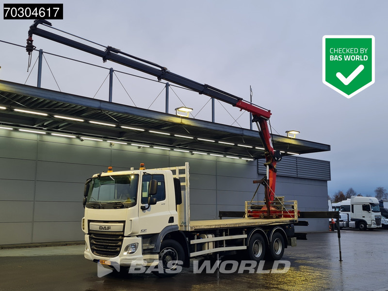 DAF CF 370 6X4 NL-Truck HMF1820-K4 Crane Manual Steelsuspension Big-Axle Euro 6 - Planbil, Kranbil: bilde 1 DAF CF 370 6X4 NL-Truck HMF1820-K4 Crane Manual Steelsuspension Big-Axle Euro 6 - Planbil, Kranbil: bilde 1