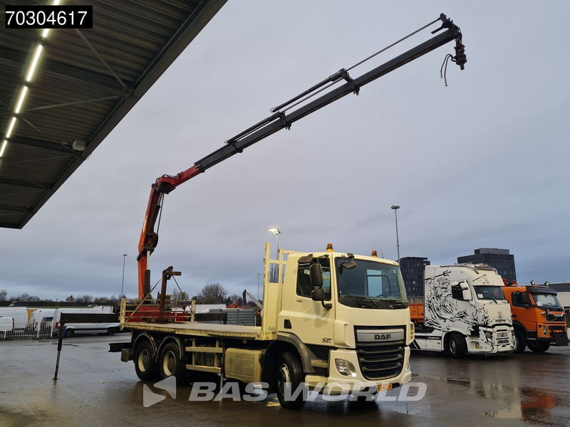 DAF CF 370 6X4 NL-Truck HMF1820-K4 Crane Manual Steelsuspension Big-Axle Euro 6 - Planbil, Kranbil: bilde 3 DAF CF 370 6X4 NL-Truck HMF1820-K4 Crane Manual Steelsuspension Big-Axle Euro 6 - Planbil, Kranbil: bilde 3